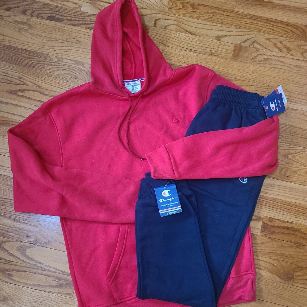 Champion Joggers & Hoodie Set